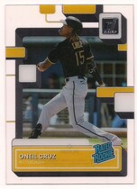 2022 Panini Chronicles Clearly Donruss #52 Oneil Cruz
