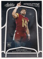 2022 Panini Absolute Introductions #4 Sam Howell