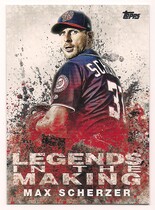 2018 Topps Legends in the Making Series 2 #LITM-28 Max Scherzer