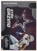2022 Panini Absolute Star Gazing #SG-6 Micah Parsons
