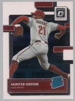 2022 Donruss Optic #160 Hunter Greene