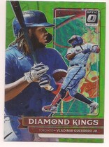2022 Donruss Optic Lime Green #4 Vladimir Guerrero Jr.