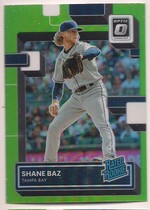 2022 Donruss Optic Lime Green #66 Shane Baz