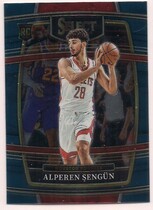 2021 Panini Select (Retail) Blue #19 Alperen Sengun