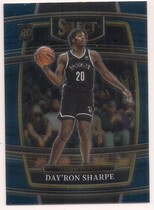 2021 Panini Select (Retail) Blue #33 Dayron Sharpe