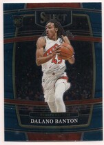 2021 Panini Select (Retail) Blue #91 Dalano Banton