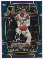 2021 Panini Select Blue Prizm #54 Russell Westbrook
