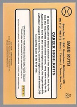2021 Donruss Base Set #228 Babe Ruth