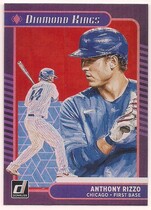 2021 Donruss Holo Red #21 Anthony Rizzo