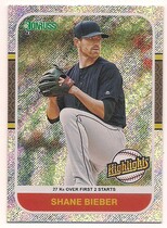 2021 Donruss Highlights Rapture #HI12 Shane Bieber