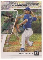 2021 Donruss Dominators Rapture #DOM1 Yu Darvish