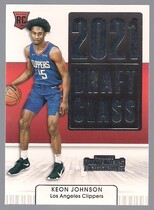 2021 Panini Contenders 2021 Draft Class Contenders #21 Keon Johnson