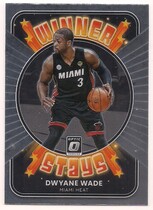 2021 Donruss Optic Winner Stays #10 Dwyane Wade