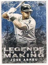 2018 Topps Legends in the Making Blue Series 2 #LITM-8 Jose Abreu