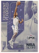 2022 Panini NBA Hoops Frequent Flyers #12 Kawhi Leonard