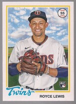 2022 Topps Archives #116 Royce Lewis