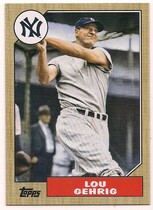 2022 Topps Archives #236 Lou Gehrig