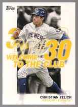 2023 Topps Welcome to the Club #WC-18 Christian Yelich