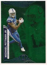 2022 Panini Illusions Trophy Collection Emerald #40 Michael Pittman Jr.