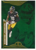 2022 Panini Illusions Trophy Collection Emerald #83 Diontae Johnson