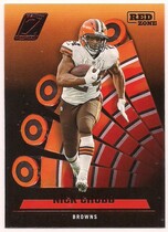 2022 Panini Zenith Red Zone #35 Nick Chubb