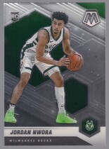 2020 Panini Mosaic #219 Jordan Nwora