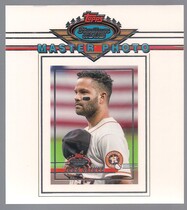 2022 Stadium Club Oversized Base Master Photo Variation #160 Jose Altuve