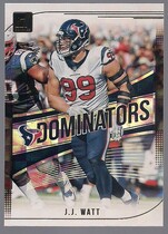 2018 Donruss Dominators #D-25 J.J. Watt