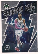 2021 Panini Mosaic Thunder Lane #2 Jayson Tatum
