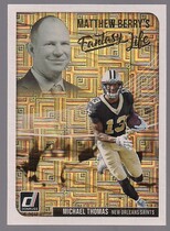 2018 Donruss Matthew Berrys Fantasy Life #13 Michael Thomas