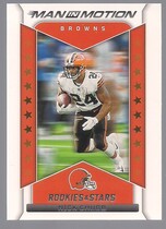 2022 Panini Rookies & Stars Man In Motion #2 Nick Chubb