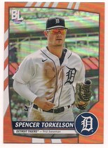 2023 Topps Big League Electric Orange #228 Spencer Torkelson