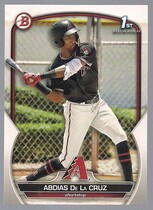 2023 Bowman Prospects #BP-34 Abdias De La Cruz