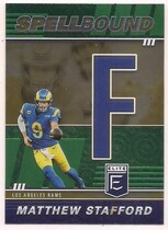 2022 Donruss Elite Spellbound Green #4 Matthew Stafford