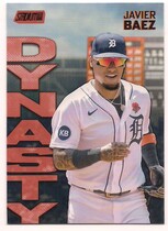 2022 Stadium Club Dynasty and Destiny Red #4A Javier Baez