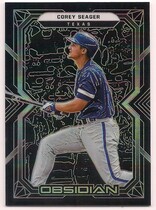 2022 Panini Chronicles Obsidian #59 Corey Seager