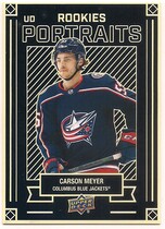 2022 Upper Deck UD Portraits Series 2 #P-59 Carson Meyer