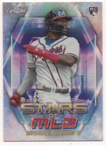 2023 Topps Stars of MLB Chrome Series 2 #SMLBC-35 Michael Harris Ii