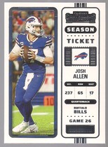 2022 Panini Contenders #11 Josh Allen