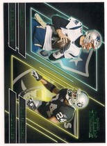 2022 Panini Contenders Contenders Series Emerald #8 Charles Woodson|Tom Brady