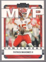 2022 Panini Contenders MVP Contenders #1 Patrick Mahomes Ii