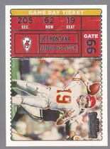 2022 Panini Contenders Game Day Ticket #5 Joe Montana