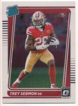 2021 Donruss Optic #224 Trey Sermon