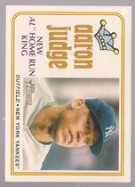 2023 Topps Heritage #1 Aaron Judge Tribute