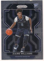 2021 Panini Prizm #313 Ziaire Williams