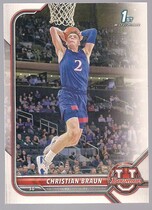 2021 Bowman University #6 Christian Braun