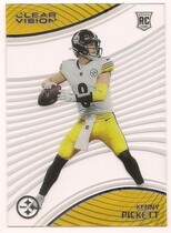 2022 Panini Chronicles Clear Vision Rookies #CVR-1 Kenny Pickett
