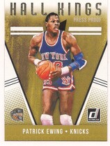 2018 Donruss Hall Kings Press Proof #11 Patrick Ewing