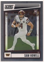 2022 Panini Chronicles Score Premium Rookies Update #SP-304 Sam Howell