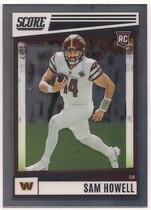 2022 Panini Chronicles Score Premium Rookies Update #304 Sam Howell